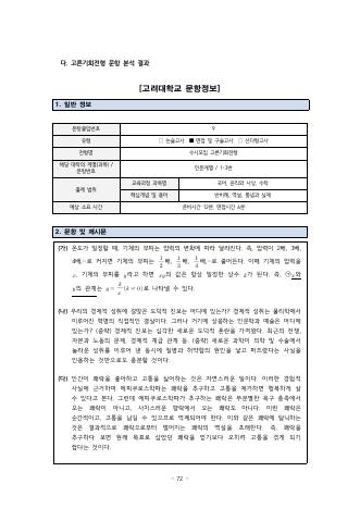 2024학년도 고려대학교 수시 고른기회전형 인문 표지