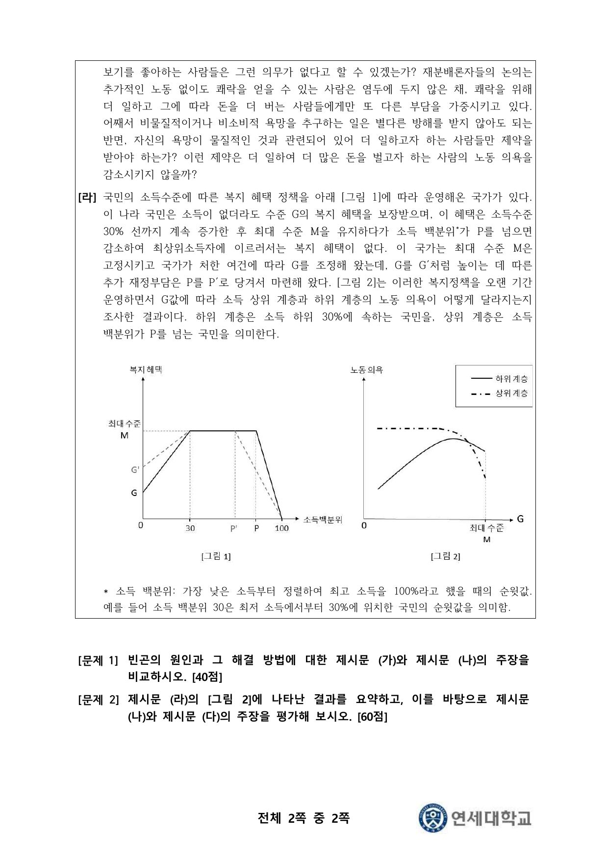 2024학년도 연세대학교 수시 학생부종합전형 활동우수형 인문사회 2쪽